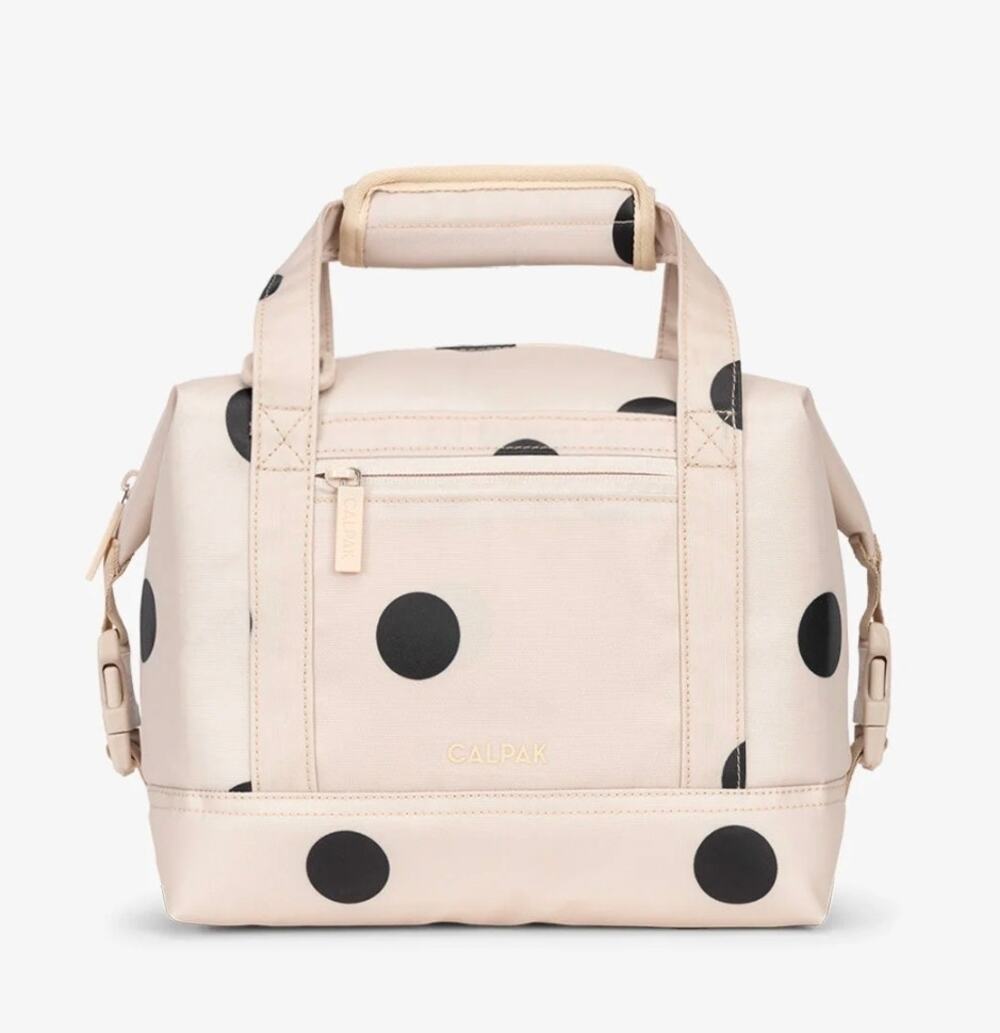 Calpak Insulated 8L Soft-Sided Cooler in Polka Dot